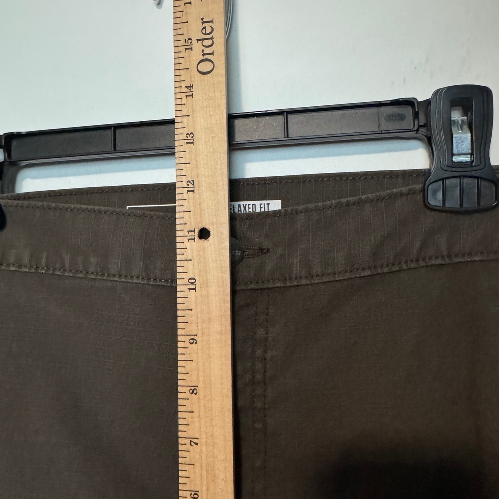 Carhartt Ripstop Cargo Pants Mens 42x30 Brown Coffee Rugged Flex Work BN5461 - Picture 10 of 11